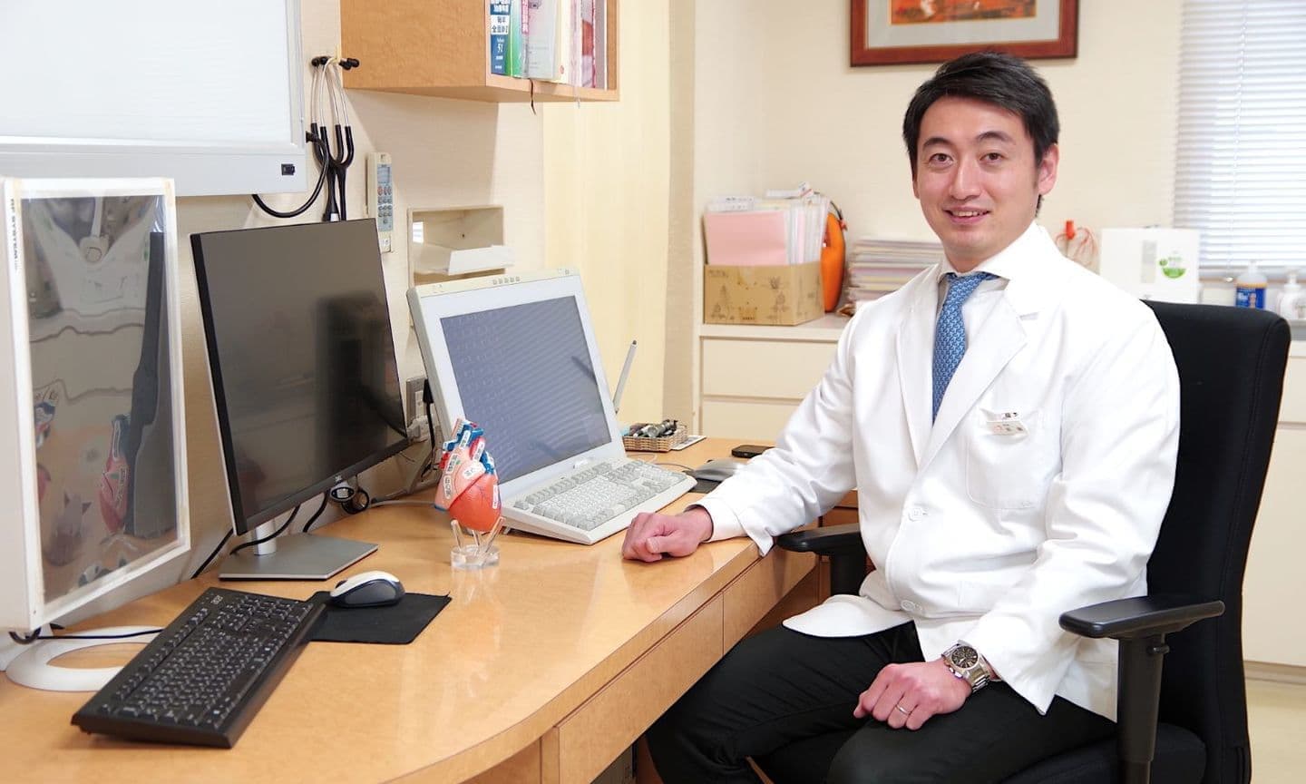 かわらハートクリニック診察室